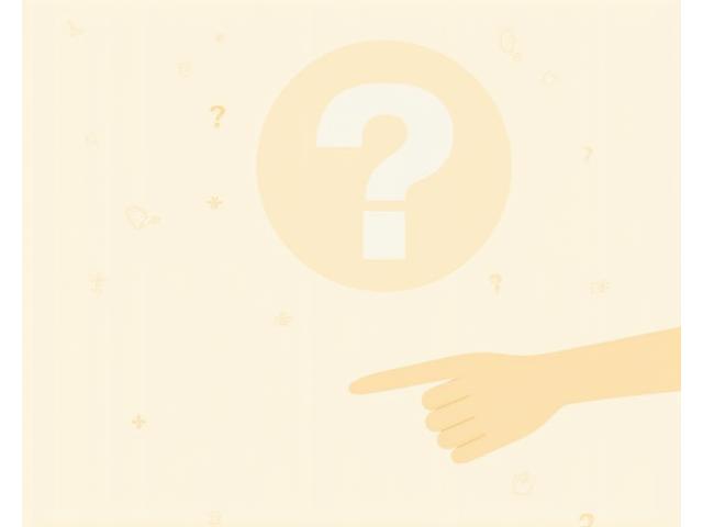 お問い合わせとQ&Aのイラスト、親切なサポート